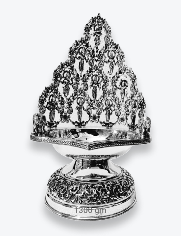 Silver Candle Holder