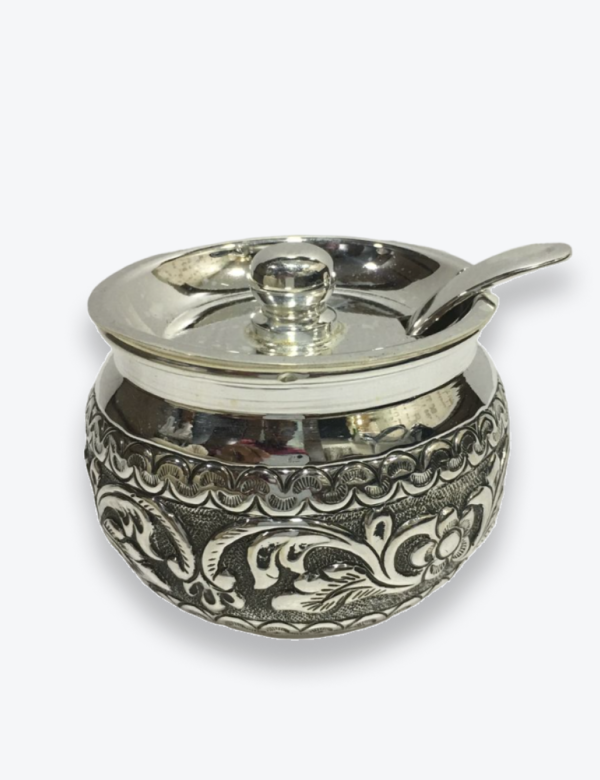 Jaipur Silver Plated Cow Idols