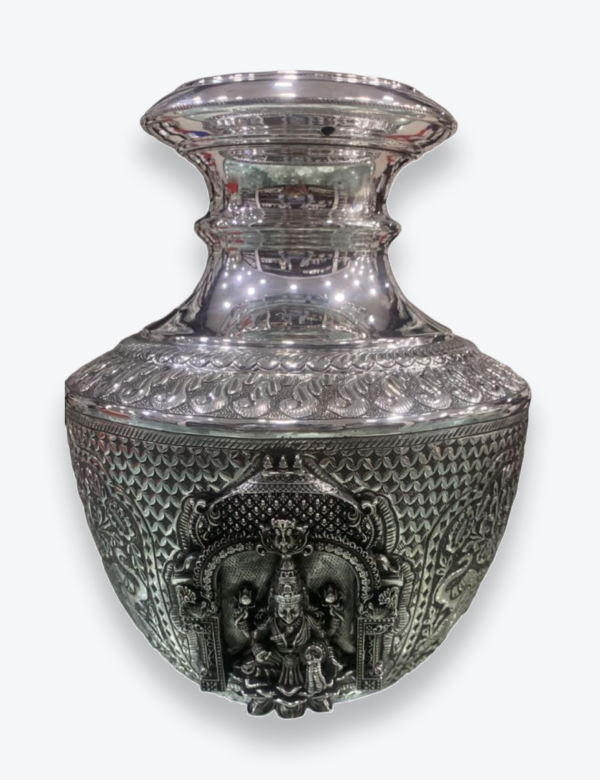 Jaipur Silver Plated Cow Idols