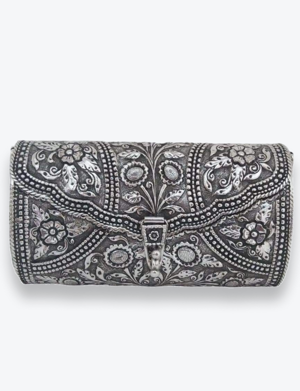Pure Silver Sntique Singhasan With Duck Legs
